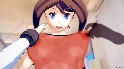 three dimensional anime twenty three Pok&eacute;mon May