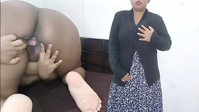 tina Indian college female full on mood