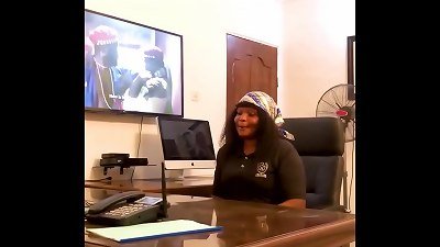 meaty nuts MAMA nails TO GET JOB. satiate watch utter part on red
