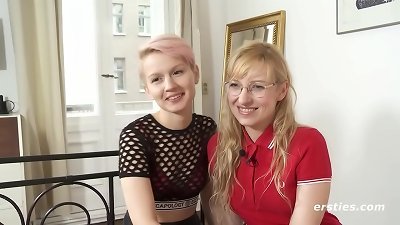 stomach honey Vicky Gives Natalia Her very first sapphic bondage experience