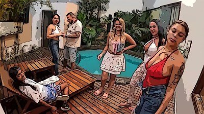 Orgia com a rainha Elisa Sanches em anima&ccedil;&atilde;o